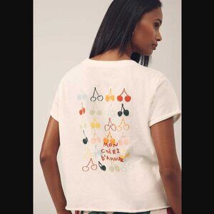 New S Anthropologie Maeve The Caitlin boxy tee: Jordan Nickson edition Mon Cheri